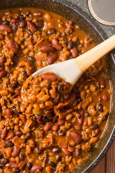 Cowboy Baked Beans With Ground Beef Ground Beef Recipes