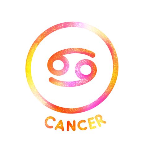 Cancer Zodiac Clipart Transparent Background Cancer Zodiac Sign