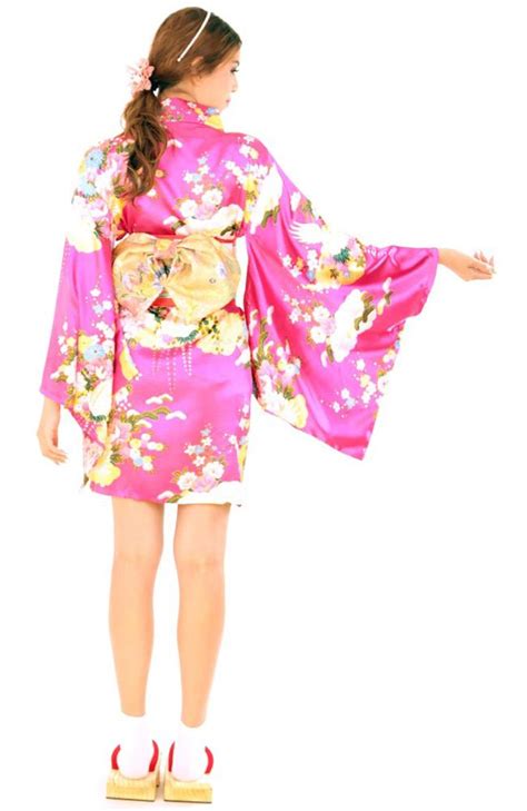 Hot Pink Mini Kimono Short Kimono Kimono Online