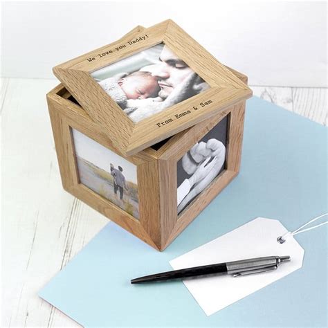 Limited time sale easy return. Personalised Photo Cube Keepsake Box | Find Me A Gift