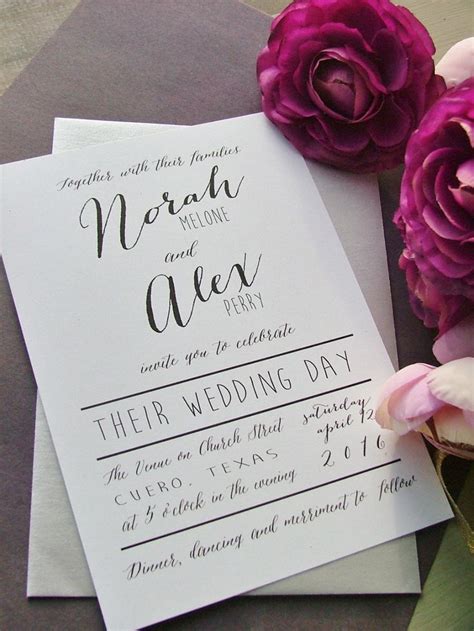 Wedding Invitation Templates With Photo Free Printable Gold Wedding
