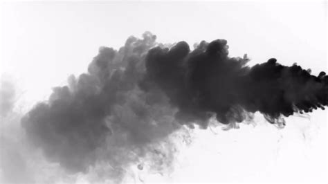 Black Fume After Explosion Stock Video Motion Array