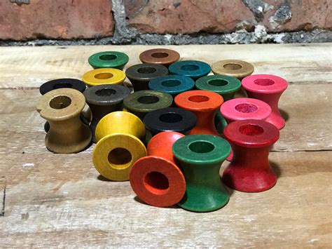 Ribbon Spools Thread Spools Assorted Colours And Sizes Decorative