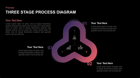 3 Step Process Diagram For Powerpoint Presentation Slidebazaar