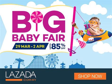 This event showcases products like baby carriages, car seats & furniture, food & health care products, toys, educational products & souvenirs, baby. Lazada Malaysia Big Baby Fair - Up To 85% OFF! | Isaactan ...