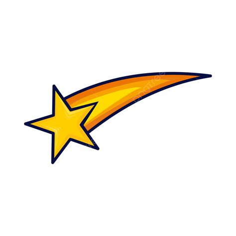 Picture Of A Shooting Star Clipart