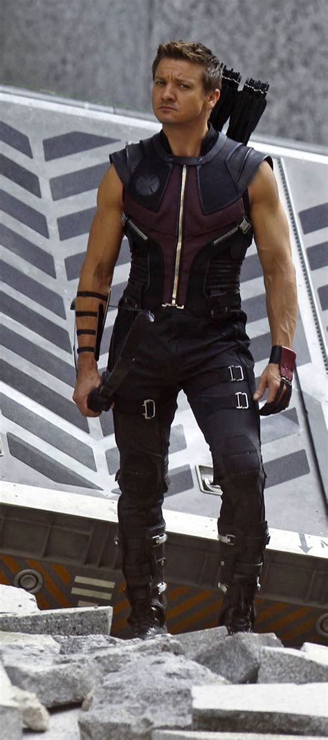 Jeremy Renner As Hawkeye In The Avengers Hawkeye Jeremy Renner