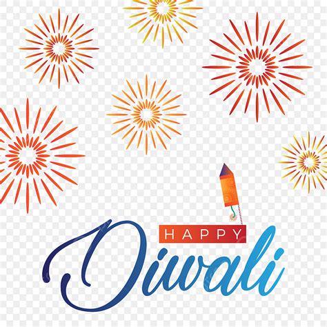 Diwali Fireworks Vector Art Png Abstract Happy Diwali With Creative
