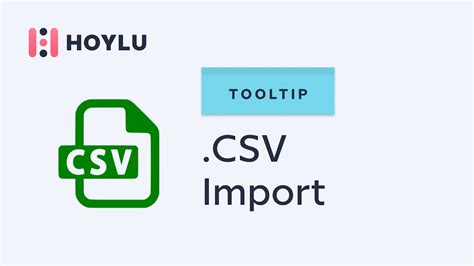 Csv Import Overview Youtube