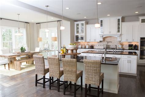 Gadgets that simplify various tasks while saving resources and new systems for turning waste into compost for growing plants add an eco touch to contemporary kitchens. Model Home Interior Decorating For Fine Design Homes Contemporary Small House Elements Kitchen ...