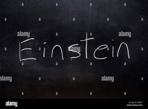 Einstein Blackboard Hi Res Stock Photography And Images Alamy