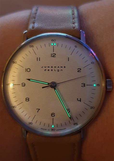 Junghans Lume Shot Of My New Max Bill Watches