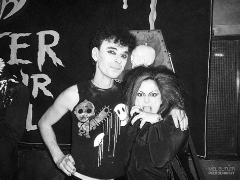 Olli Wisdom Singer With Specimen And Founder Of The Batcave 1958 2021 The Blogging Goth