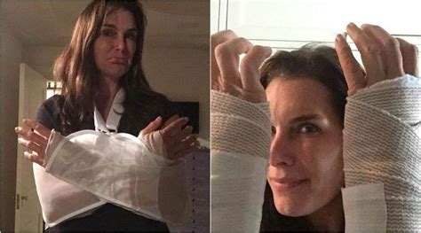 Brooke Shields Recovering From Double Wrist Surgery Hollywood News