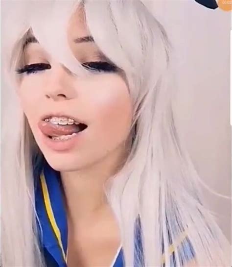 Belle Delphine Lick Your Cum OnlyFans Thothub