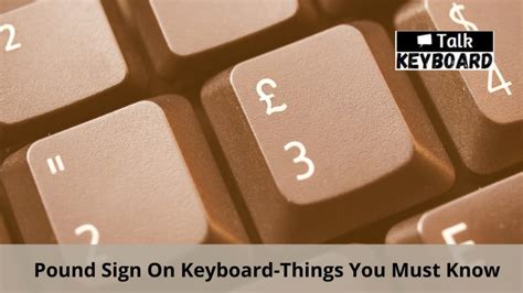 Pound Sign On Keyboard Things You Must Know