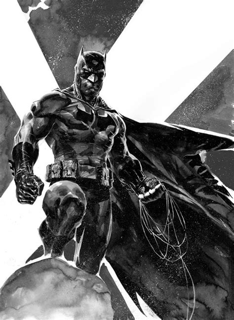 Ardian Syaf Batman Inkwash Art Sold In Alessandro Franzòs Sold Comic