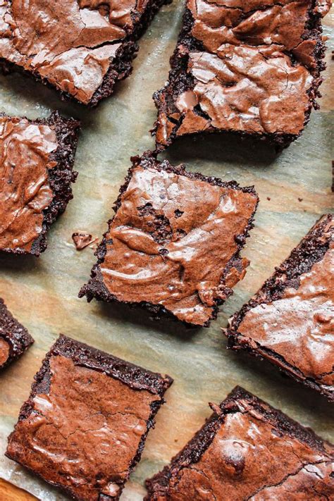 Super Fudgy Double Chocolate Brownies Made From Scratch These Babies