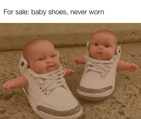 For Sale Baby Shoes Never Worn Rmemes