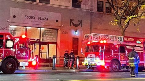 2 Alarm Fire Tears Through Senior Building In Downtown Newark