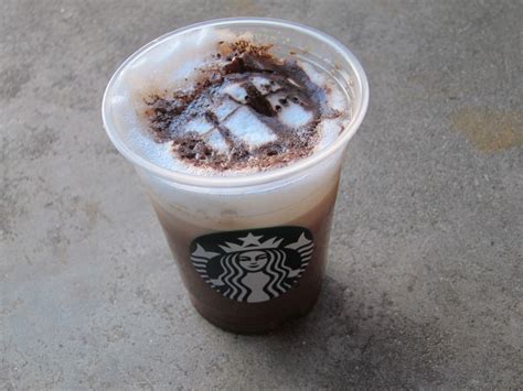Review Starbucks Iced Cocoa Cappuccino