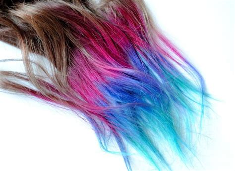 Dip Dyed Tips Human Hair Extensions Boho Lauren Conrad Etsy Hair