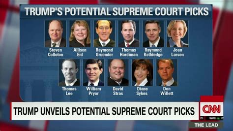 Times Trump S Potential Supreme Court Pick Mocked Him CNNPolitics