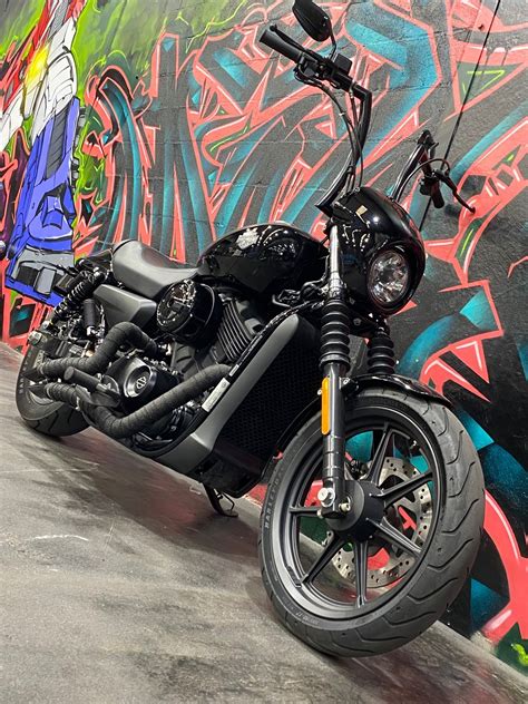 Harley Davidson Street 500 Custom By Motoink Motoink