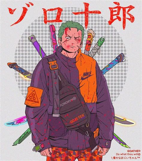 This Artist Reimagines Your Favorite Anime Characters In Streetwear