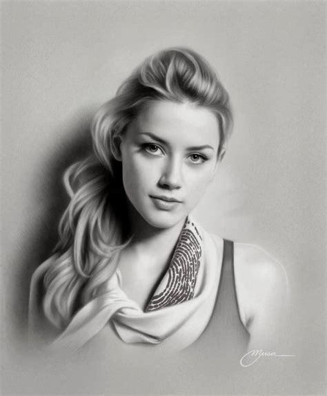 Portrait Artworks By Musa Çelik Cuded Cool Pencil Drawings