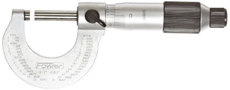 Fowler 52 235 Series Advanced Design Outside Inch Micrometer Tools