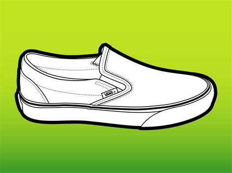 How To Draw Vans Shoes Easy Howto Techno
