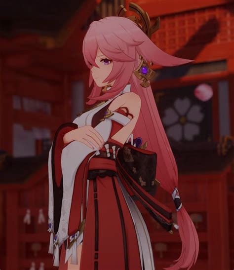 Genshin Impact Yae Release Date Trailer Moveset Voice Actor And Story