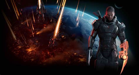 Download Commander Shepard Mass Effect Video Game Mass Effect 3 Wallpaper