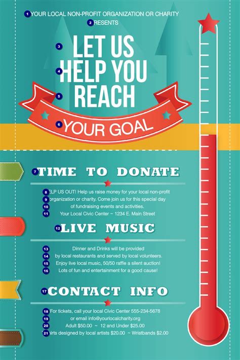 Fundraising Tracking Posters