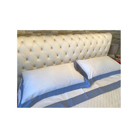 Letto matrimoniale king size in arredamento e casalinghi. Completo lenzuolo matrimoniale balza raso Colore Avio ...