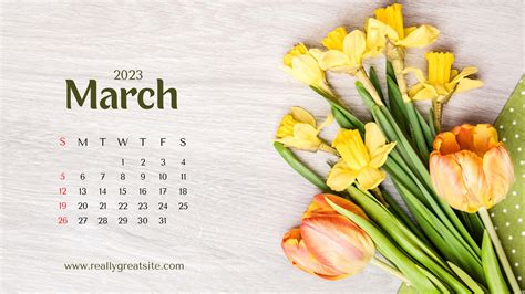 Details 83 March Calendar 2023 Desktop Wallpaper Vn