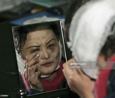 Chinese Woman Zhang Jing Known As The Ugly Girl Looks Into A News Photo Getty Images