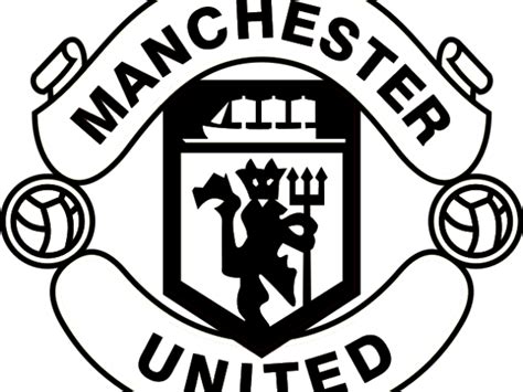 Download Manchester United Logo Clipart Manchester United Black Logo