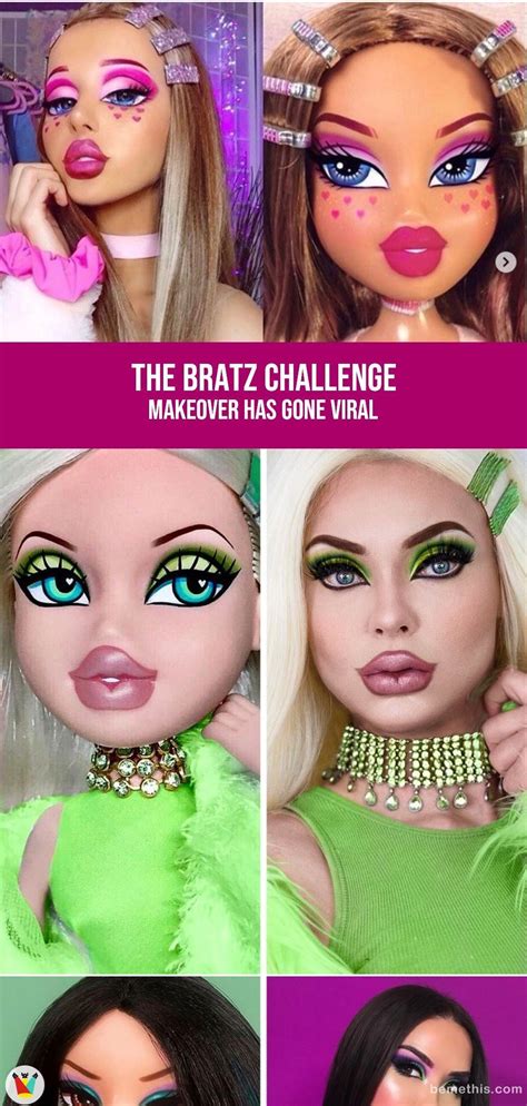 the bratz challenge makeover has gone viral 35 photos bratzdolls bratzchallenge