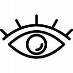 Outline Eye Lashes Icon Icons Medical Edit