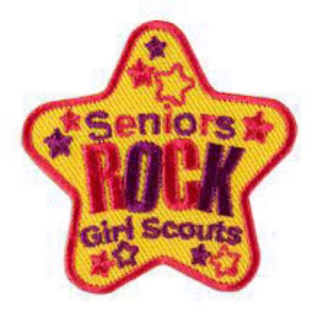Seniors Rock Star Patch Gssem Curbside