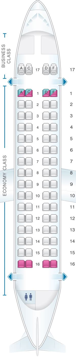 Plan De Cabine Air Europa Atr 72 V1 Seatmaestrofr