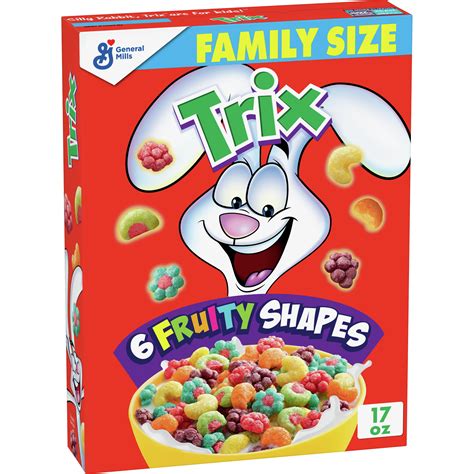Trix Fruit Flavored Corn Puffs Cereal 17 Oz