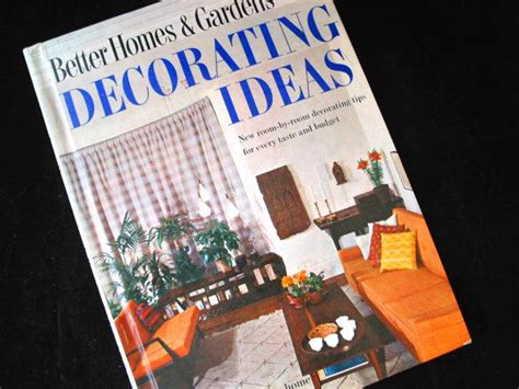 Decorating Ideas By Better Homes And Gardens Vintage 1960 Etsy