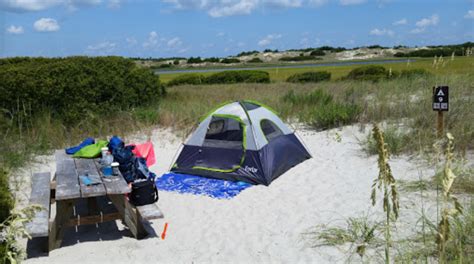 Most Beautiful Campground In North Carolina Is Found At Hammocks Beach