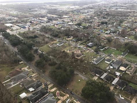Wwl Tv Video Aerial Footage Shows Scope Of New Orleans Tornado