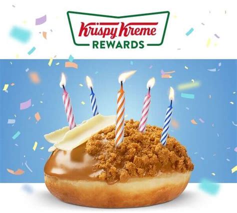 Free Krispy Kreme Doughnut Birthday Freebie ⋆ Star Freebies