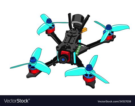 Drone Royalty Free Vector Image Vectorstock