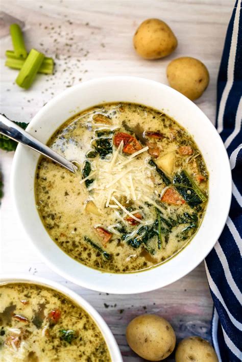 Instant Pot Zuppa Toscana Soup Delicious Olive Garden Copycat A